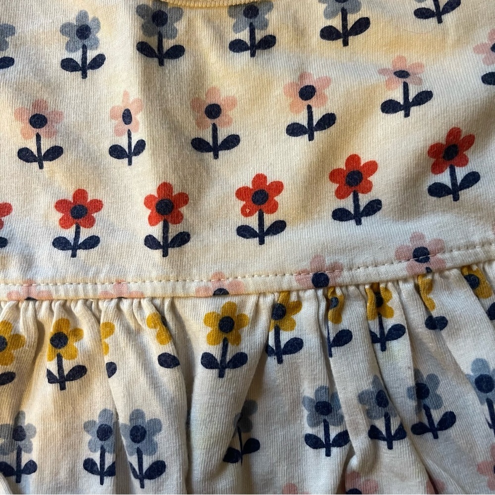 Hanna Andersson | Floral Baby Pocket Dress | 12-18 mo - Picture 3 of 5